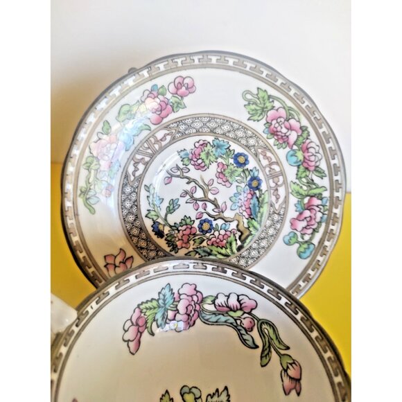 Coalport Indian Tree Tea Cup & Saucer Set 1950's - Picture 8 of 12